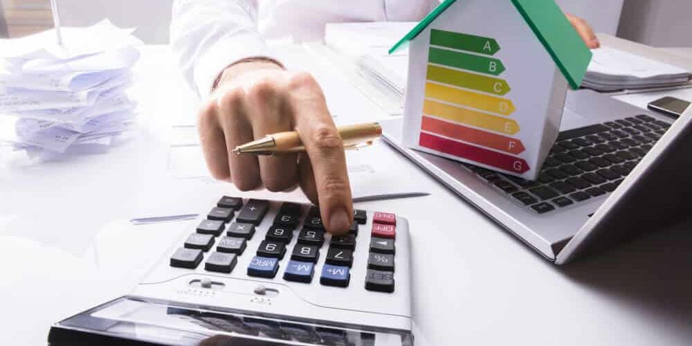 calculating energy bills and expenses for a home energy audit